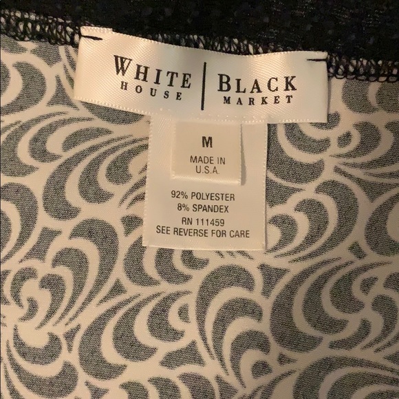White House Black Market Intimates & Sleepwear Sexy Black And White